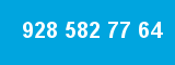 928 582 77 64 928 582 77 64
